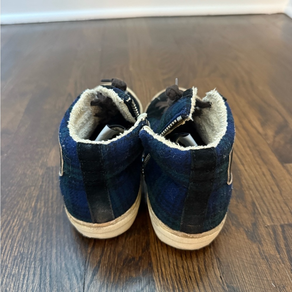 Golden Goose Slide High Top Plaid Skate Sneakers size 36 (6) - Picture 9 of 9
